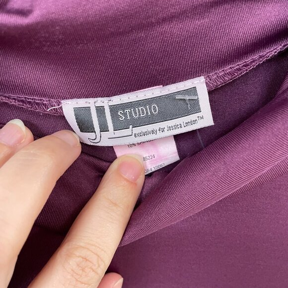JL Studio purple top size 4x - Picture 2 of 4